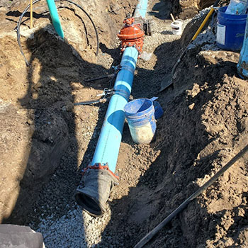 Water Sewer and Storm Pipe